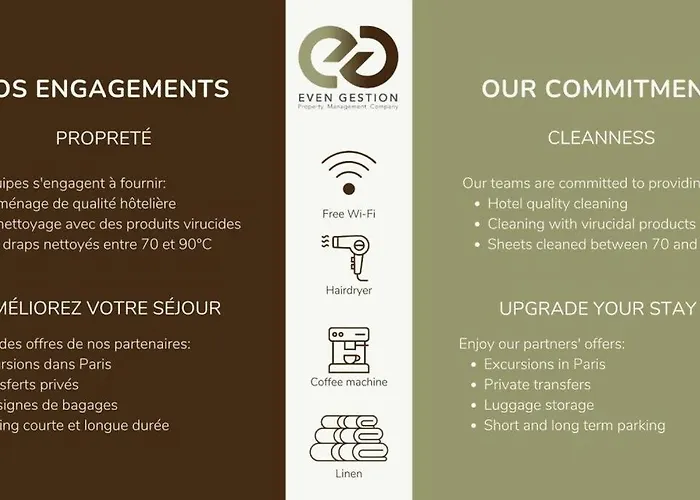Διαμέρισμα 4pers#1 Bedroom#republique#paris 3 *